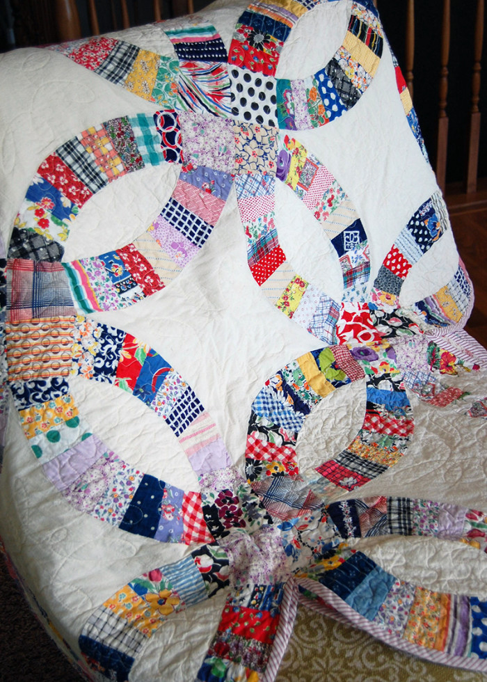 Liberated Wedding Ring Quilt & Giveaway – Coriander Quilts